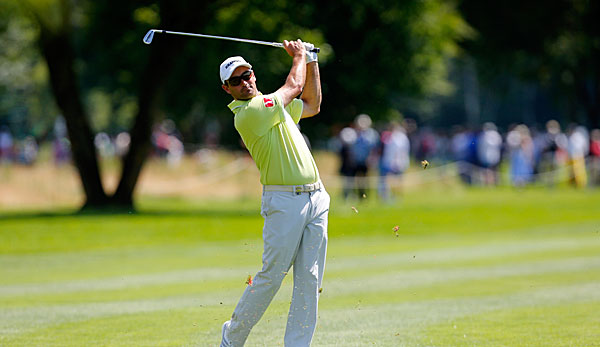 Florian Fritsch spielte eine 70 und lag unter den besten 20 Golfern des Turniers