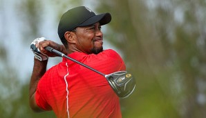 Tiger Woods steht vor einem Kraftakt