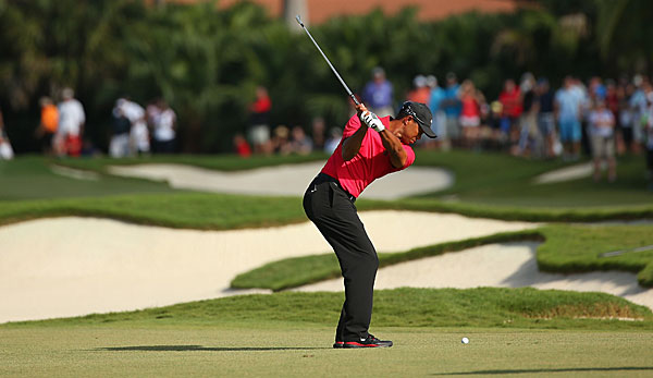 Tiger Woods spielte bereits gemeinsam mit dem neuen US-Präsidenten Golf