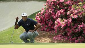 Tiger Woods spielte eine gute erste Runde in Augusta.