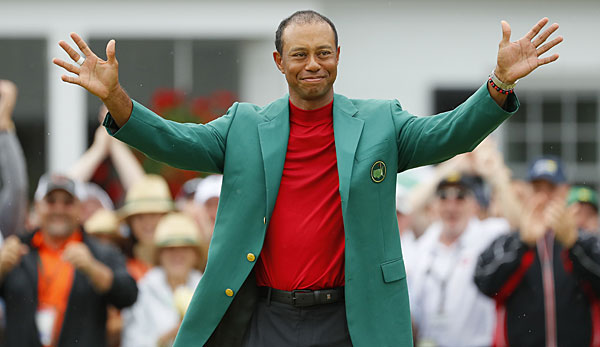 Tiger Woods gewann 2019 in Augusta sein fünftes Green Jacket.