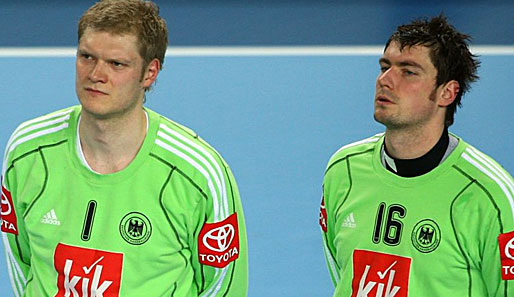 Johannes Bitter und Carsten Lichtlein bilden bei der WM in Kroatien ein starkes Torwart-Duo