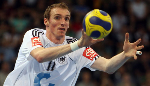 Holger Glandorf war mit sieben Treffern maßgeblich am Sieg der Nationalmannschaft beteiligt