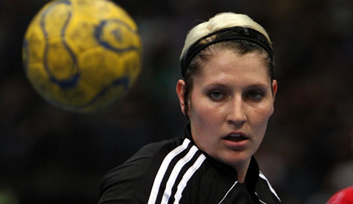 Anja Althaus belegte bei der WM 2007 in Frankreich mit dem DHB-Team Rang drei