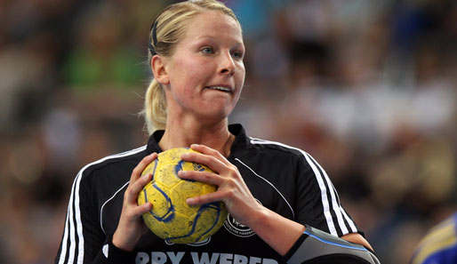Blickrichtung WM: Nadine Krause und die Handball-Nationalmannschaft