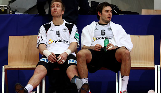 Oliver Roggisch und Michael Müller verpassten mit dem DHB-Team den zweiten Turniersieg