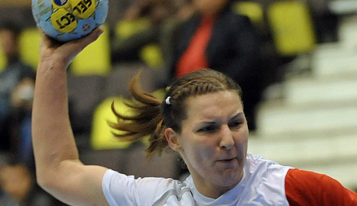 Karolina Kudlacz trägt seit 2006 das Trikot des HC Leipzig