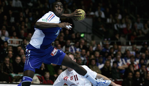 Luc Abalo gewann mit Frankreich bei den Olympischen Spielen 2008 die Goldmedaille