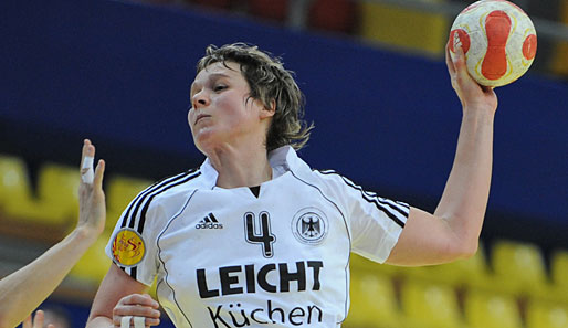 Grit Jurack war mit sechs Treffern erfolgreichste deutsche Spielerin