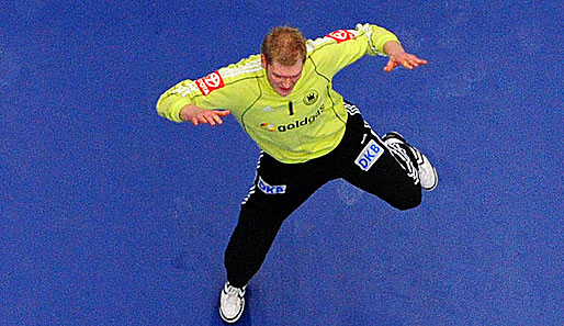 Johannes Bitter ist laut der Statistik der drittbeste Torhüter der Handball-WM 2011