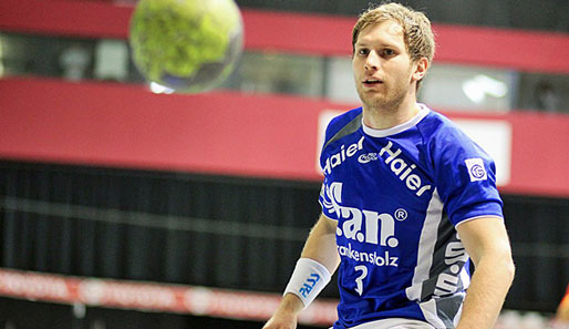 Steffen Weinhold erzielte sieben Treffer gegen den THW Kiel