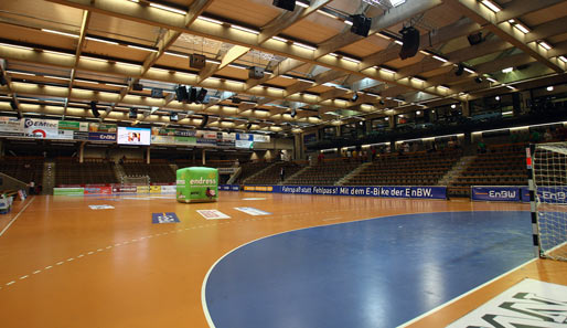 Das Spiel zwischen Schwerin und Rheinland wurde wegen zu glatten Hallenbodens abgesagt
