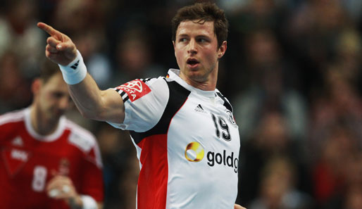 Martin Strobel bleibt bei der Handball-EM zunächst außen vor