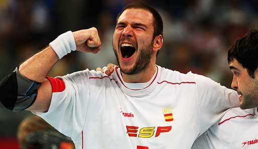 Carlos Prieto gewann mit Spanien die olympische Bronzemedaille 2008