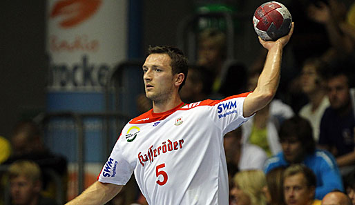 Andreas Rojewski war bei den Magdeburgern mit acht Treffern bester Werfer