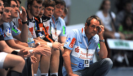 Rolf Brack (r.) ist momentan Trainer des HBW Balingen-Weilstetten