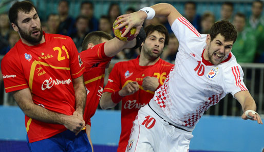 Nach einem knappen Sieg gegen Gastgeber Spanien gewinnt Kroatien die Gruppe D