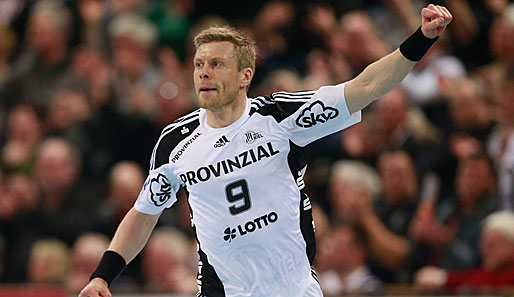 Gudjon Valur Sigurdsson und der THW Kiel wollen im Rückspiel gegen Moskau "brennen"