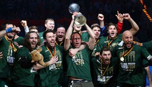 Jubel ohne Grenzen: Die Füchse Berlin gewannen erstmals den DHB-Pokal