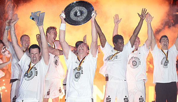 Der THW Kiel sicherte sich die Meisterschaft dank der besseren Tordifferenz