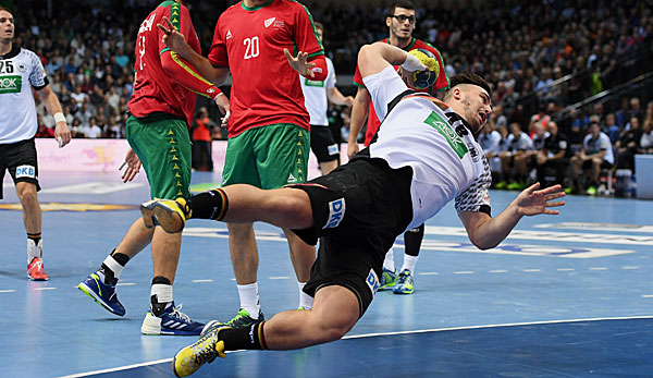 Die deutschen Handballer siegten souverän gegen Portugal