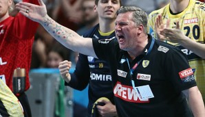 Rhein-Neckar Löwens Coach Nikolaj Jacobsen ärgert sich über die Länderspielpause