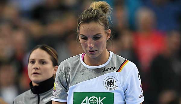 DHB-Spielerin Anna Lörper konnte nicht zufrieden sein.