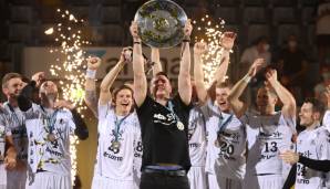 Der THW Kiel hat sich die deutsche Meisterschaft gesichert.