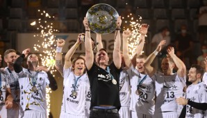 Fast am Ziel: Der THW Kiel kann sich am 33. Spieltag vorzeitig zum Meister der Handball Bundesliga krönen.