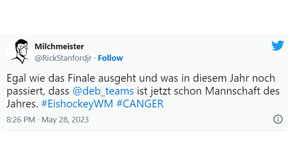 Eishockey, DEB-Team, Deutschland, Kanada, Netzreaktionen, Twitter, WM