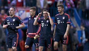 FC Bayern München, Franck Ribery, Joshua Kimmich, Philipp Lahm, Thomas Müller