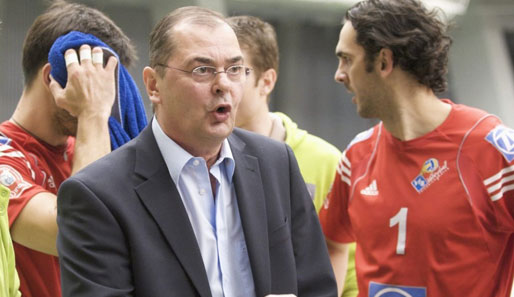 Trainer Stelian Moculescu vom VfB Friedrichshafen durfte zufrieden sein