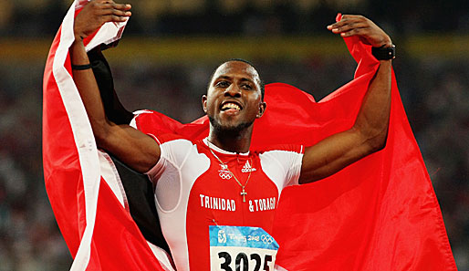 Bei den Olympischen Spielen in Peking holte Richard Thompson zwei Silbermedaillen