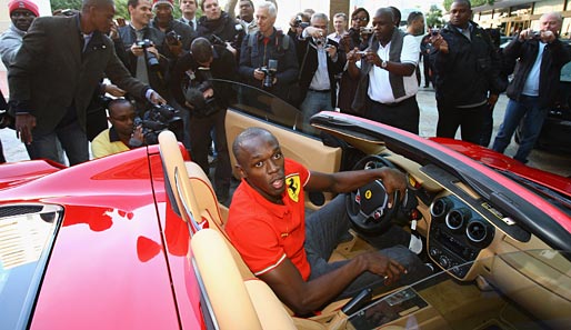Usain Bolt hält den Weltrekord über 100 Meter mit 9,69 Sekunden