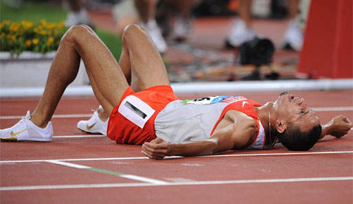 Rashid Ramzi aus Bahrain war bei seinem Olympiasieg über 1500m in Peking offenbar gedopt