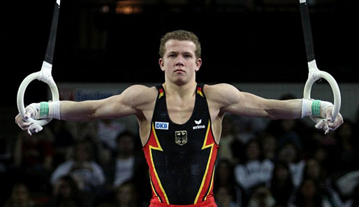 Fabian Hambüchen holte bei den Olympischen Spielen in Peking Bronze am Reck