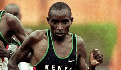 Patrick Ivuti belegte 2000 in Sydney den vierten Platz im olympischen 10.000-Meter-Lauf