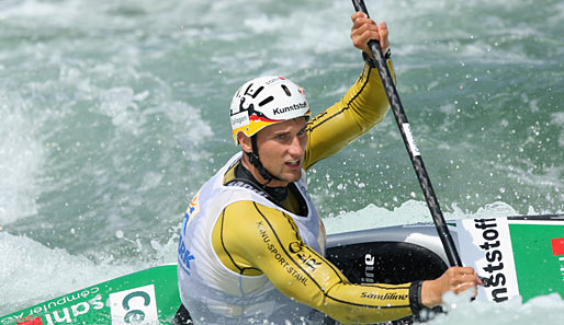 Alexander Grimm wurde 2008 Olympiasieger im Kanu-Slalom