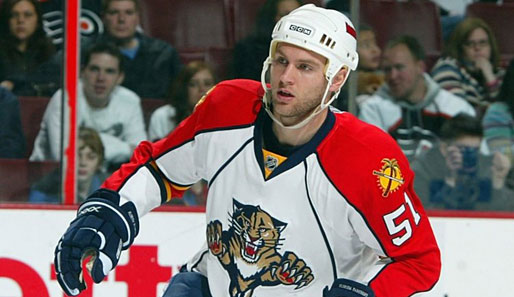 Rob Globke machte bereits 46 Spiele für die Florida Panthers in der NHL