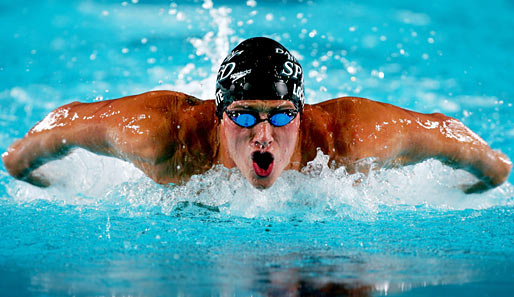 Ryan Lochte gewann in Peking die olympische Goldmedaille über 200m Rücken