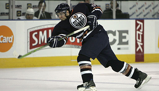 Sebastien Bisaillon machte im Jahr 2006 zwei Spiele für die Edmonton Oilers in der NHL
