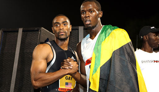 Tyson Gay und Usain Bolt werden in Berlin für die große Show sorgen