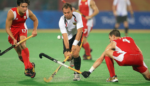 Auch bei den Olympischen Spielen in Peking 2008 trafen Deutschland und Belgien aufeinander