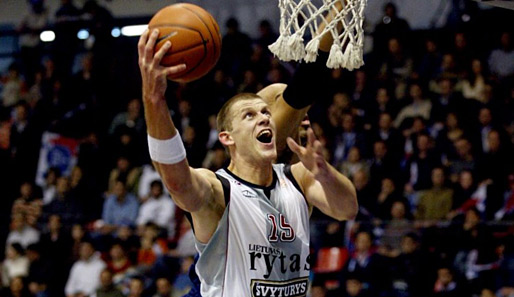 Jared Jordan spielte 2008 schon einmal in Europa: Für Lietuvos Rytas Vilnius (Litauen)