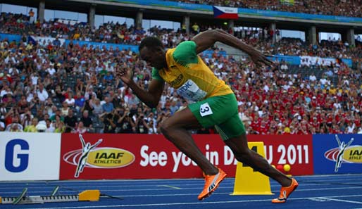 Usain Bolt hat bei der WM bereits die Weltrekorde über 100 und 200 Meter geknackt