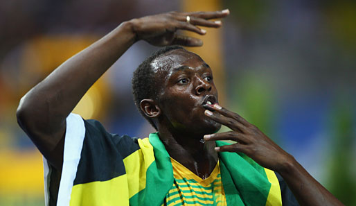 Usain Bolt wird von der internationalen Presse gefeiert
