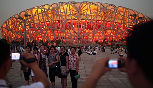 Das "Vogelnest" in Peking könnte 2015 wieder zur großen Bühne werden