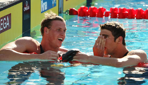 In Berlin treffen mit Paul Biedermann und Michael Phelps die besten Schwimmer der Welt aufeinander