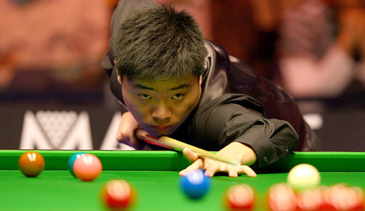Ding Junhui ist erst 22 Jahre alt und trotzdem schon in der Snooker-Weltspitze etabliert