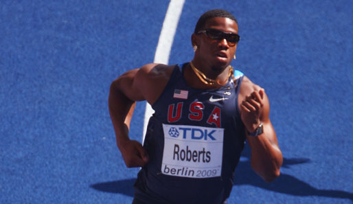 Gil Roberts war auch bei der Leichtathletik-WM 2009 in Berlin am Start